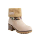 kamames kamames Women's Shoes 2023 Autumn New Short Boots Muffin Thick Soles High-Soled Bare Boots Leisure Retro Deep-Mouth Lace-Up Single Shoes