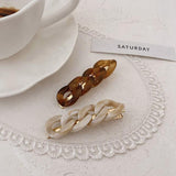 New Handmade Chain Hair Clips Gold Color Long Barrettes Hair Clips For Women Girls Korean Fashion Hairpin Hair Accessories Gifts