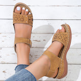 kamames kamames Summer New Large-Size Casual Sandals Roman Style Women's Shoes Women's Slope Sandals