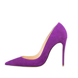 kamames Extreme High Heels Pointed Toe Sexy Women Shoes 8 cm 10 cm 12 cm Pointed Toe Shallow Valentine Shoes RM004 ROVICIYA