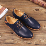 kamames kamames 2251 Young And Middle-Aged British Leather Shoes Beef Tendon Bottom Men's Shoes Flat Large Spot Quick Hair