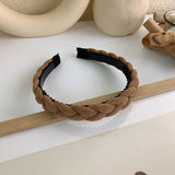 Fashion Wide Hair Bands For Women Headdress Solid Color Cloth Headband Bezel Girls Hairband Hair Hoop Female Hair Accessories