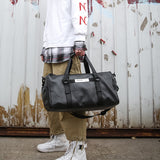 kamames kamames Version Of Large Capacity Luggage Bag Independent Shoes Portable Travel Bag Couples Pure Color Travel Bag Direct Sales