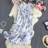 Zingj Zingj Large Flower Long-Sleeved Dress