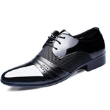 kamames kamames 7202 Three Color Wine Red Fashion Korean Leather Shoes Men OPP Bag Packaging No Shoe Box