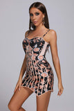 kamames Brandon Jacquard Mini Dress