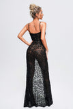 kamames Yola Sequin Maxi Dress