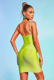 Kamames Jacey One Shoulder Mini Bandage Dress