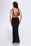 Kamames Quneisha Backless Maxi Dress