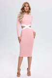 kamames Vanlentina Cutout Knitted Dress