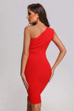 Kamames Lalie One Shoulder Midi Bandage Dress