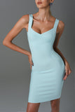 kamames Sukia Mini Bandage Dress - Blue