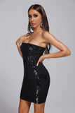 Kamames Blair Sequin Mini Bandage Dress