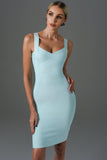 kamames Sukia Mini Bandage Dress - Blue