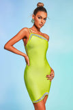 Kamames Jacey One Shoulder Mini Bandage Dress