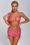 kamames Karina Mesh Three Piece Set - Pink