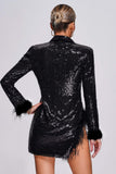 Kamames Ziriy Sequin Blazer Dress