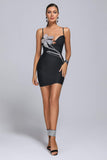 kamames Barabal Diamante Mini Bandage Dress