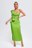 kamames Nialla One Shoulder Maxi Dress