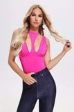 kamames Pamela Cutout Halter Top