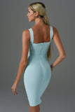 kamames Sukia Mini Bandage Dress - Blue