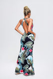 kamames Loretta Printed Maxi Dress