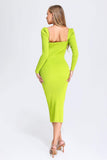 Kamames Merdis Cutout Bandage Maxi Dress