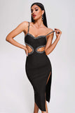 Kamames Ikira Cutout  Midi Bandage Dress