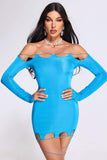 kamames Quana Mini Dress - Blue