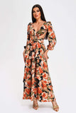 kamames Lorena Floral Maxi Dress