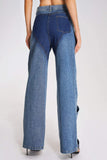 kamames Miura Cutout Wide-Leg Jeans