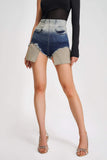 kamames Xya Gradient Denim Shorts