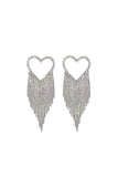 kamames Vonde Rhinestone Tassel Earrings