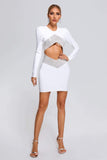 kamames Irra Diamonate Mini Bandage Dress