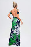 kamames Stripa Printed Maxi Dress