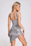 kamames Ysenia Sequin Mini Dress - Silver