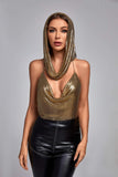 kamames Revie Metallic Mesh Two Piece Set