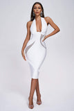 kamames Colmar Halter Midi Bandage Dress