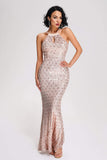 kamames Ziska Sequin Maxi Dress