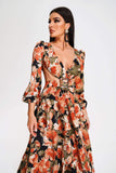 kamames Lorena Floral Maxi Dress