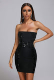 Kamames Blair Sequin Mini Bandage Dress