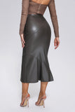 kamames Tana Leather Skirt