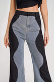 kamames Maryline Wave Spliced Jeans