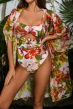 kamames Gannie Floral Print Swimwear Set