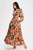 kamames Lorena Floral Maxi Dress