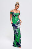 kamames Stripa Printed Maxi Dress