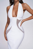 kamames Colmar Halter Midi Bandage Dress