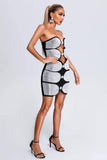 kamames Kusia Diamonate Mini Bandage Dress