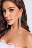 kamames Xelha Tassel Diamante Earrings