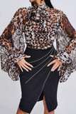 Kamames Dakoa Leopard Top